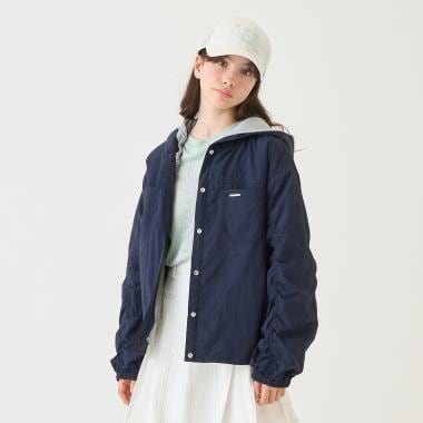 【UV・撥水・花粉防止】パーカライナーつき3WAYブルゾン