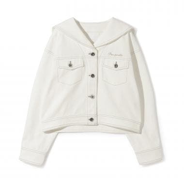 セーラーデニムジャケット