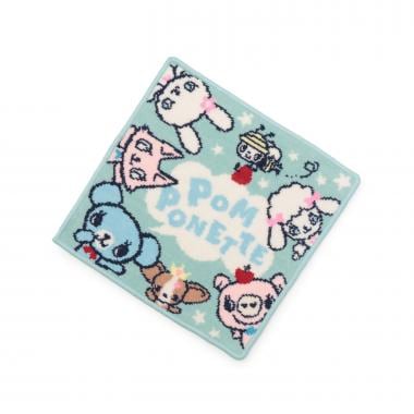 シェニール織ハンカチ【ベリエちゃん】【ナカムラくん】【ミントくん】【ルッキー】