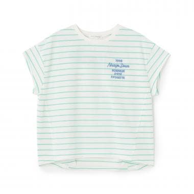 バックロゴボーダーTシャツ