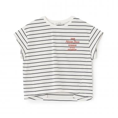 バックロゴボーダーTシャツ