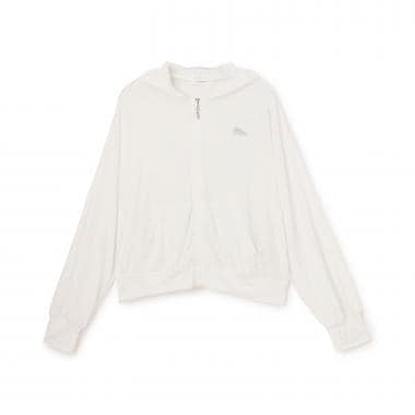 【UVカット・接触冷感】カットソージップパーカ