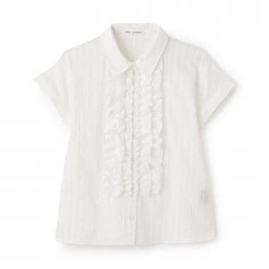 ラッフルブラウス