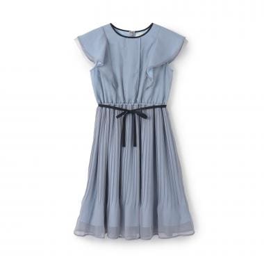 ラメシフォンワンピース