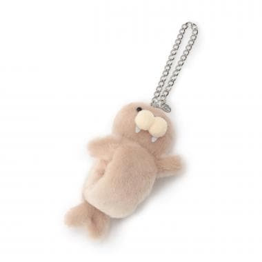 アニマルファーくるるバッグチャーム