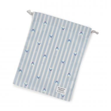 【撥水】総柄トラベル巾着