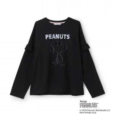 【PEANUTS】【接触冷感】袖取り外しTシャツ
