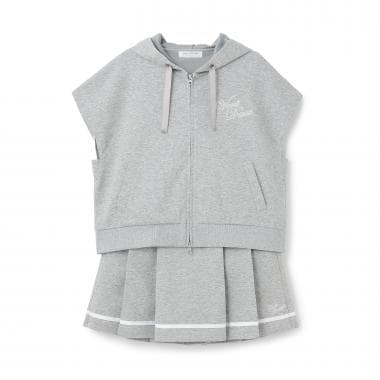 【接触冷感】フレンチスリーブパーカセットアップ