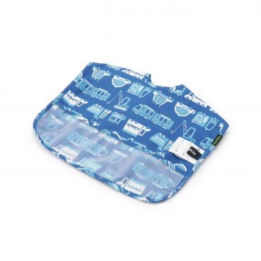 総柄お食事スタイ