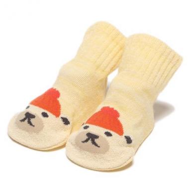 帽子クマクルーソックス