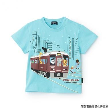 【阪急電鉄】蓄光プリント半袖Tシャツ