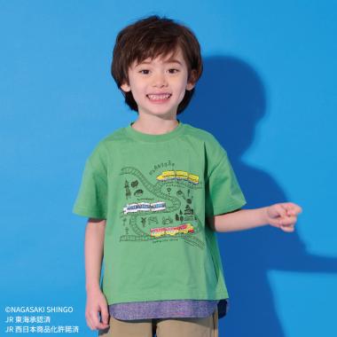 ご当地列車半袖Tシャツ