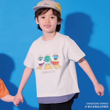 ご当地列車半袖Tシャツ