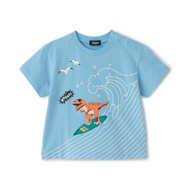 サーフィンザウルス半袖Tシャツ