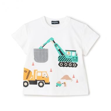 働く車半袖Tシャツ