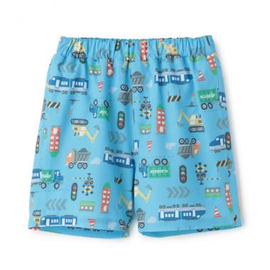 【SWIM】乗り物総柄スイムパンツ
