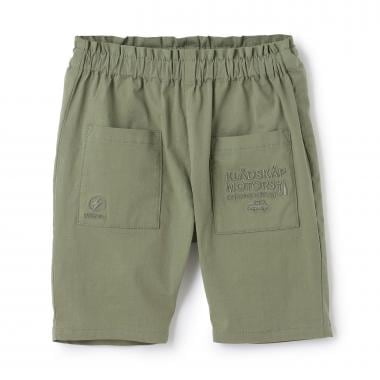 車刺しゅう6分丈テーパートパンツ