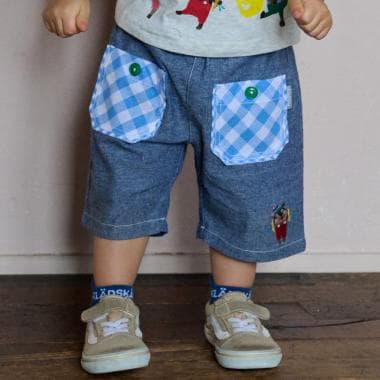 【2月13日販売開始】【colobockle】5分丈パンツ