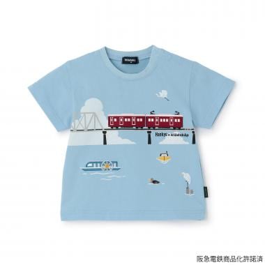 【阪急電車】陸橋半袖Tシャツ