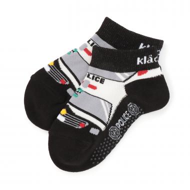 乗り物4種スニーカーインソックス