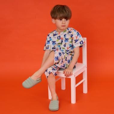 総柄半袖ルームウェア