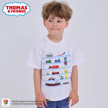 【3月13日発売予定】【トーマス】トーマスとなかまたち半袖Tシャツ
