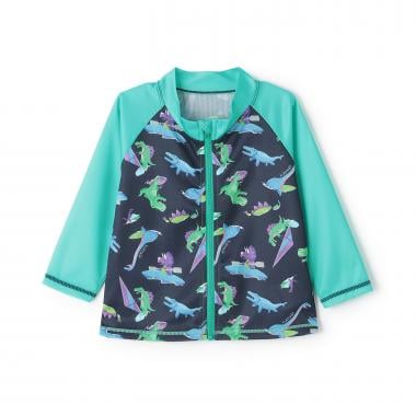 恐竜柄長袖ラッシュガード