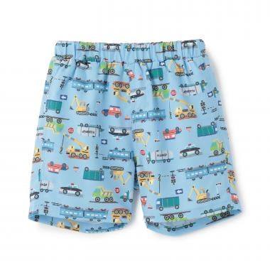 乗り物柄スイムパンツ