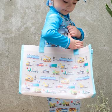 総柄プールバッグ