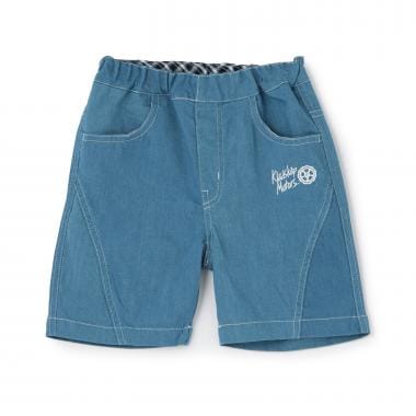 ☆彡刺しゅう5分丈シェフパンツ