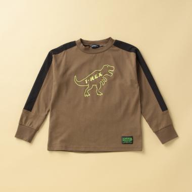 【別注】 恐竜シリコンPT長袖Tシャツ