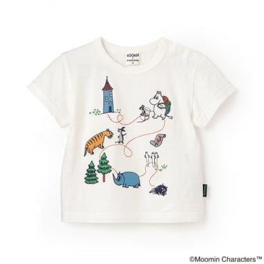 MOOMIN/探検刺しゅう半袖Tシャツ