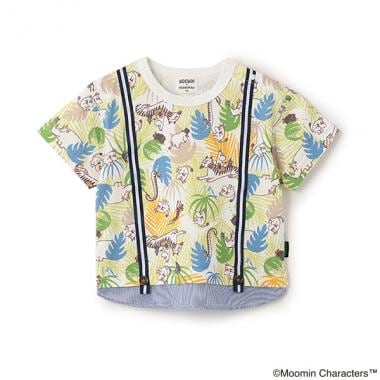 MOOMIN/ジャングル柄半袖Tシャツ