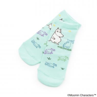【MOOMIN】ムーミンと夜空クルーソックス