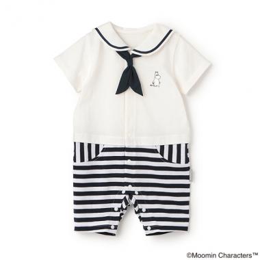 【MOOMIN】セーラーカラーカバーオール