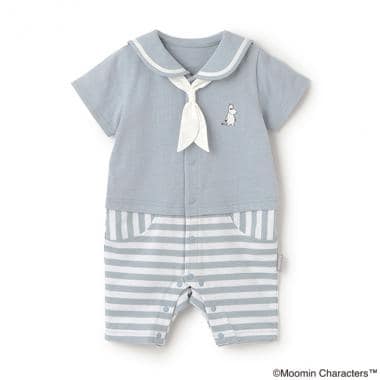 【MOOMIN】セーラーカラーカバーオール