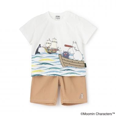 【MOOMIN】半袖Tシャツセットアップ