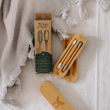 【CROLL&DENECKE】クロール&デネッケ シリコン綿棒 2pcs