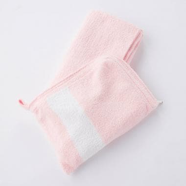 【Kashwere】カシウエア Throw Mini In Striped Pouch ブランケット ポーチ付き
