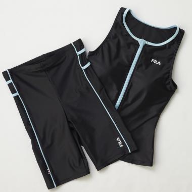 【SWIM】【FILA】ワンポイントZIPタンクトップセパレートスクール水着