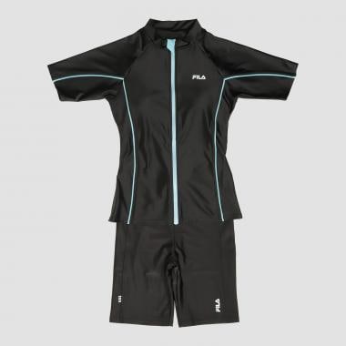 【SWIM】【FILA】ワンポイントZIP半袖セパレートスクール水着
