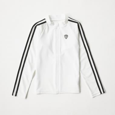 【BEAMS】長袖フルZIPラッシュガード