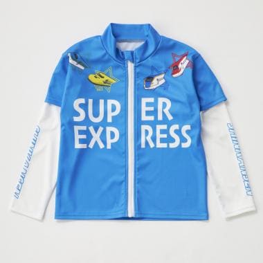 【シンカンセン】重ね着風ラッシュガード