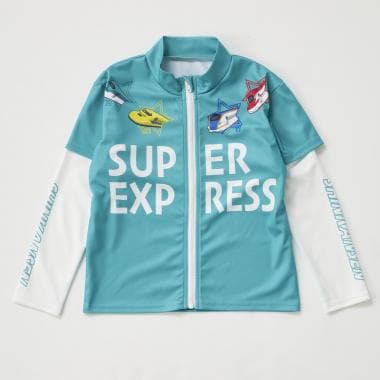 【シンカンセン】重ね着風ラッシュガード