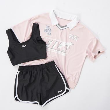 【FILA】襟付き3点セット水着