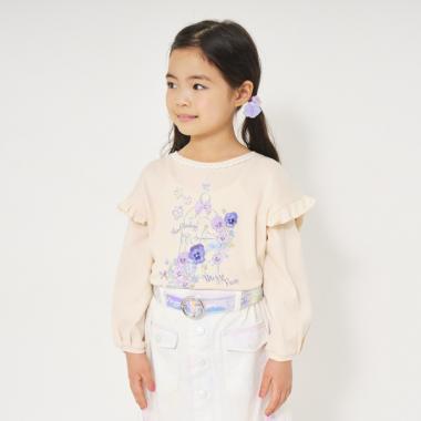 鳥かごプリントTシャツ