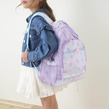 新品未使用smiggle 総柄　マルチカラー　リュックサックBackpack