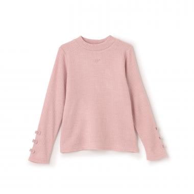 保温　プチハイネック長袖Tシャツ