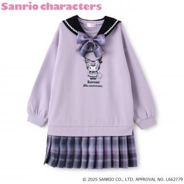 【予約商品】【マイメロディ/クロミ】裾プリーツ　2wayセーラーワンピース