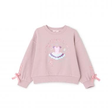 スパンコールチュチュ　トレーナー